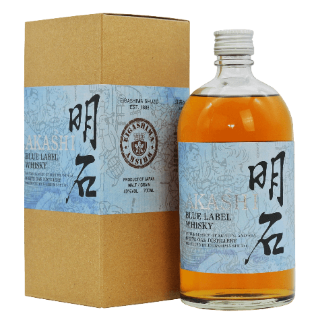 明石ブルーラベル ウイスキー | 明石 Akashi | SHINANO