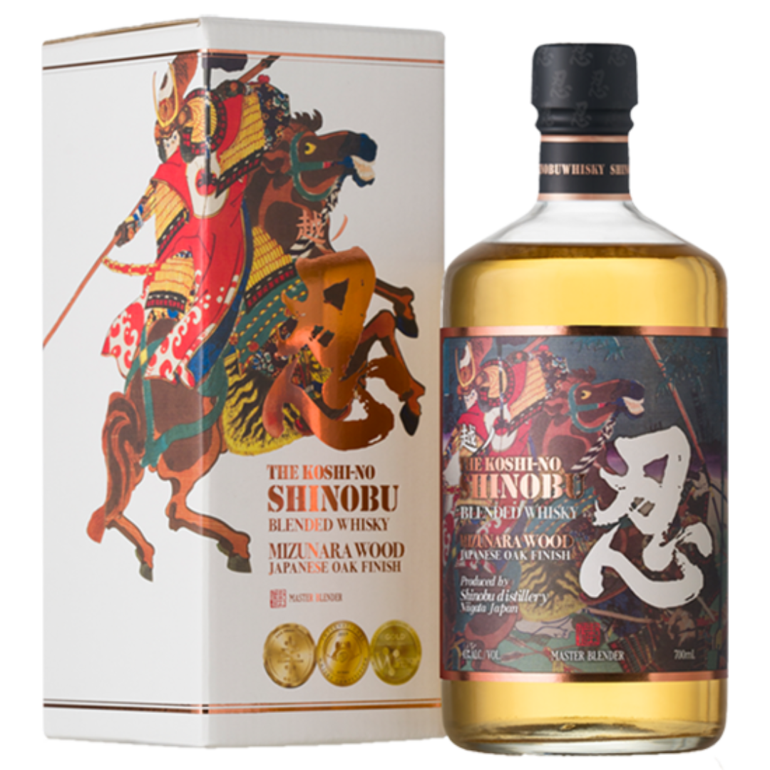 忍ブレンデッドウイスキー ミズナラ樽 | 忍 Shinobu | SHINANO